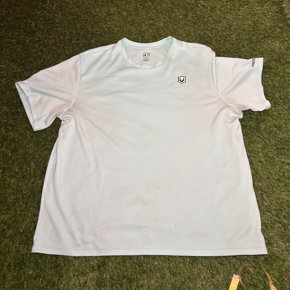 RedSand Mens XL Performance T Shirt Mint Green UPF 40 Athletic RNSSB020